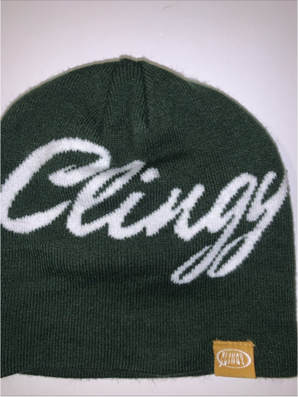 Clingy Beanie Green Lightweight OS Skateboard Homeboy Chill Player Hanging Out - Picture 8 of 8